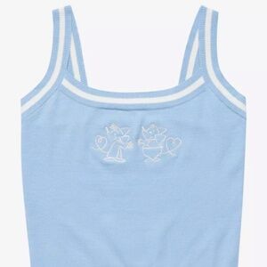 Disney Cinderella Mice Knit Women's Tank - A BoxLunch Exclusive Blue